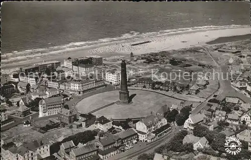 Borkum Nordseebad Fliegeraufnahme / Borkum /Leer LKR