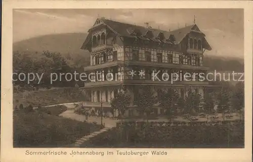 Teutoburgerwald Johannaberg Kat. Detmold