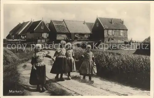 Marken Niederlande Kinder Trachten Kat. Niederlande