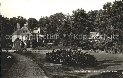 Bloemendaal Huize De Boekhorst Kat. Niederlande