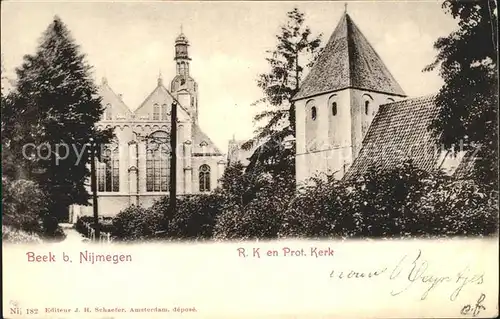 Beek Ubbergen RK en Prot Kerk Kirche / Ubbergen /Nijmegen