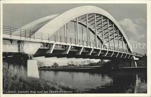 Lochem Exelsche Brug over het Twente Rijnkanaal Rhein Bruecke Kat. Lochem