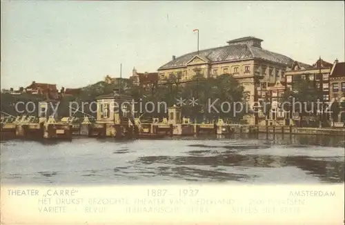 Amsterdam Niederlande Theater Carre Kat. Amsterdam