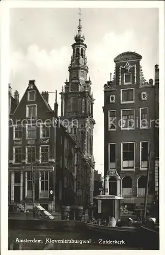 Amsterdam Niederlande Kloveniersburgwal Zuiderkerk Kirche Kat. Amsterdam