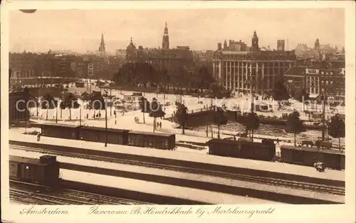 Amsterdam Niederlande Prins Hendrikkade bij Martelaarsgracht Kat. Amsterdam