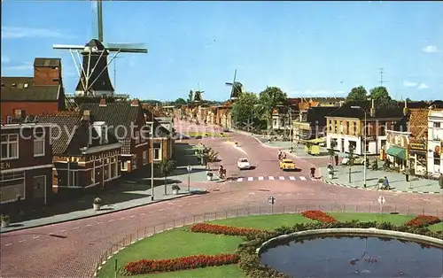 Winschoten Nassaustraat 3 molens Windmuehle Kat. Niederlande