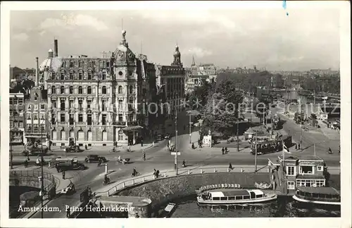 Amsterdam Niederlande Prins Hendrikkade Kat. Amsterdam