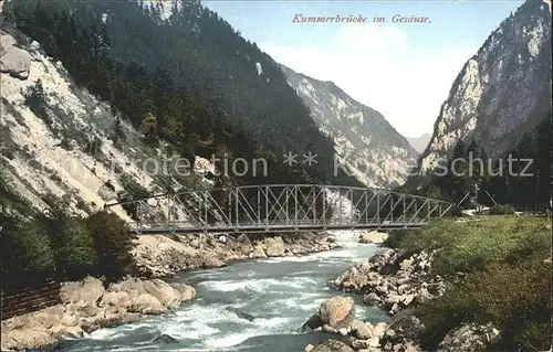 Gesaeuse Kummerbruecke Kat. Weng im Gesaeuse