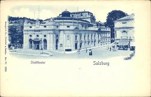 Salzburg Oesterreich Stadttheater Kat. Salzburg