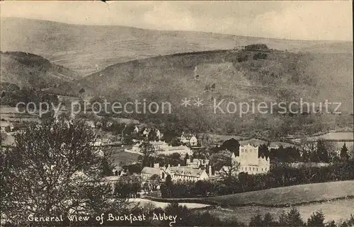 Buckfastleigh General view of Buckfast Abbey Kat. United Kingdom