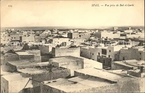 Sfax Vue prise de Bab el Garbi Kat. Tunesien