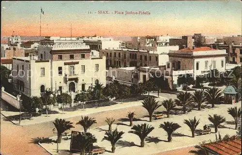 Sfax Place Jerome Fidelle Kat. Tunesien