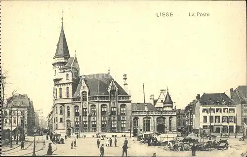 Liege Luettich La Poste Kat. Luettich