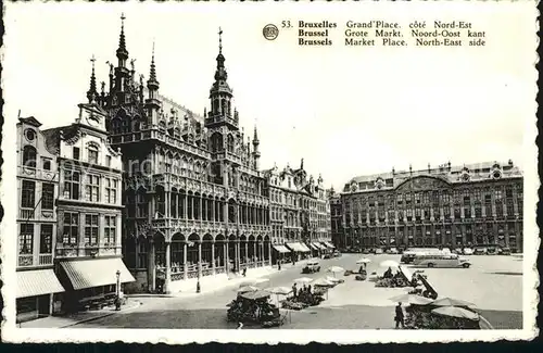 Bruessel Bruxelles Marktplatz  Kat. 