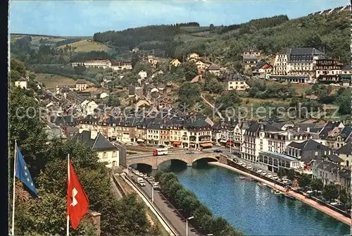 Bouillon Liege Wallonie Panorama Kat. 