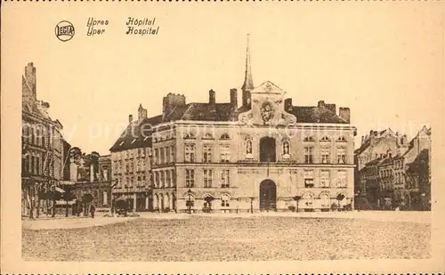 Ypres Ypern West Vlaanderen Hospital Kat. 