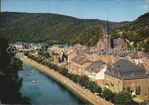 La Roche en Ardenne Vue generale Eglise Kat. 