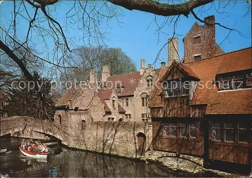 Brugge St Bonifaciusbrug Bruecke Stadtmauer Kat. 