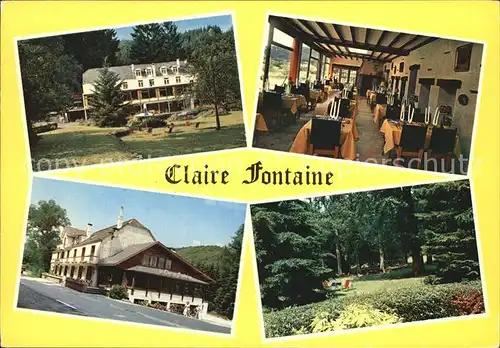 La Roche en Ardenne Hostellerie La Claire Fontaine Parc Kat. 