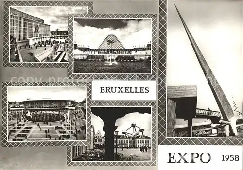 Bruxelles Bruessel Expo  Kat. 