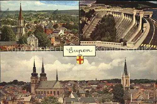 Eupen Ansichten Staudamm Kat. 