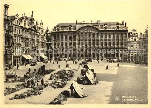 Bruxelles Bruessel Grand Place Kat. 