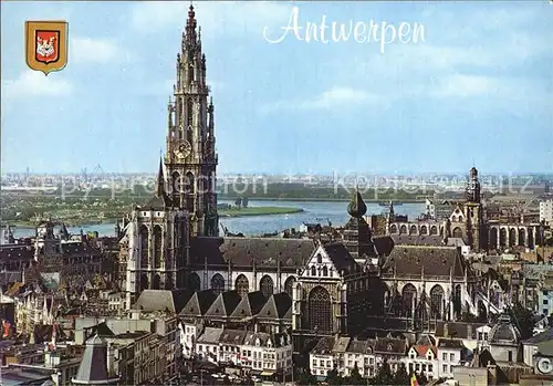 Antwerpen Anvers Stadtansicht Kat. 
