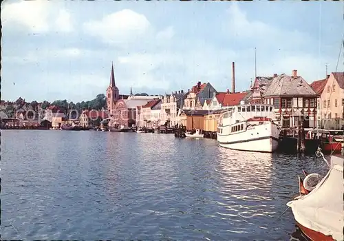 Sonderborg Hafen Marienkirche Kat. Sonderborg