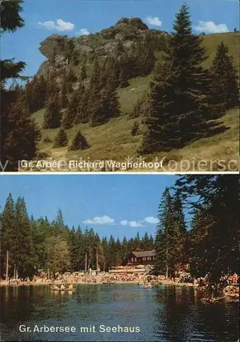 Bayerischer Wald Grosser Arber See Richard Wagnerkopf