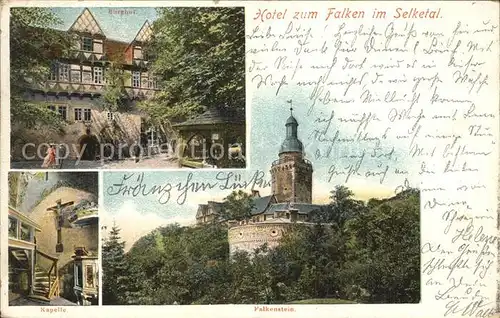 Harz Hotel zum Falken im Selketal Kat. 