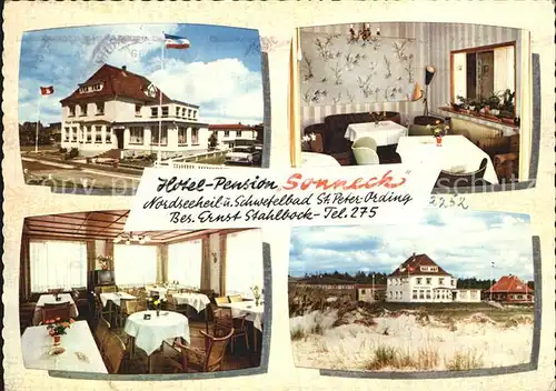 St Peter Ording Hotel Pension Sonneck Kat. Sankt Peter Ording