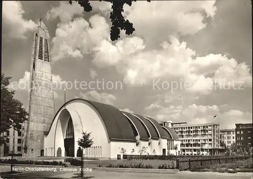 Charlottenburg Canisius Kirche Kat. Berlin