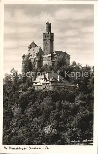 Braubach Rhein Marksburg Kat. Braubach