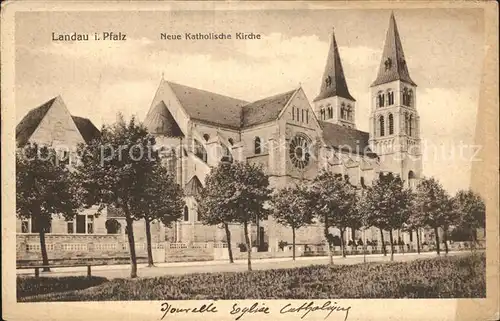 Landau Pfalz Katholische Kirche Kat. Landau in der Pfalz