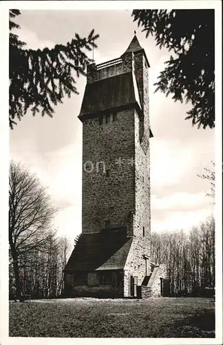 Modautal Kaiserturm auf der Neunkircher Hoehe Odenwald Kat. Modautal