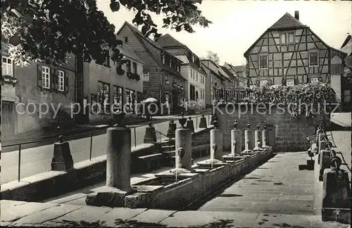 Beerfelden Odenwald Muemlingquelle Hoehenluftkurort Kat. Beerfelden