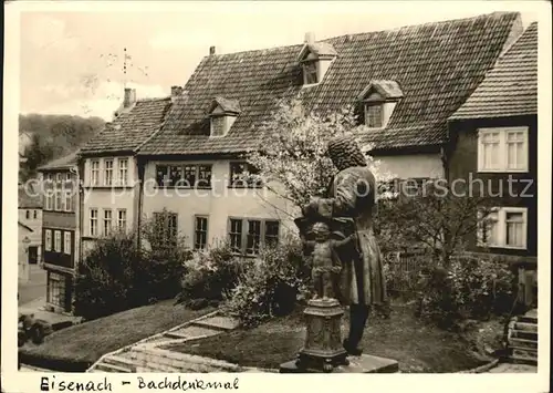 Eisenach Thueringen Bachdenkmal Kat. Eisenach