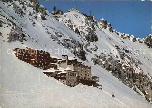 Zugspitze Hotel Schneefernerhaus Zugspitzgipfel  Kat. Garmisch Partenkirchen