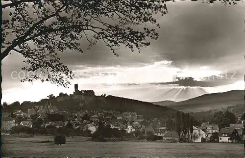 Koenigstein Taunus mit Festung Kat. Koenigstein im Taunus