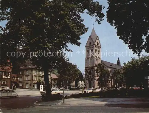 Bergisch Gladbach Laurentiuskirche Konrad Adenauer Platz Kat. Bergisch Gladbach