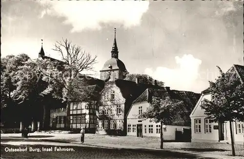 Burg Fehmarn Ortspartie Kat. Fehmarn