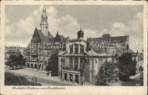 Bielefeld Rathaus Stadttheater Kat. Bielefeld