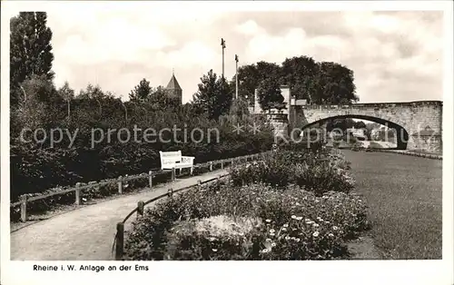 Rheine Anlage an der Ems Kat. Rheine