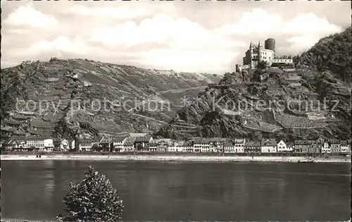 St Goarshausen Burg Katz Kat. Sankt Goarshausen