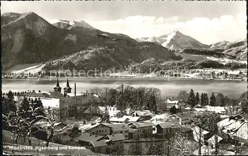 Tegernsee Hirschberg und Kampen Kat. Tegernsee