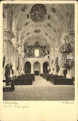 Schoenberg Lauchheim Kirche innen Kat. Lauchheim