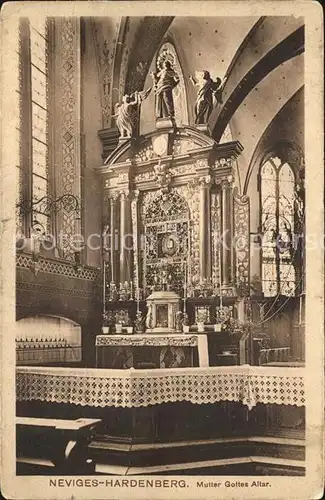 Hardenberg Neviges Mutter Gottes Altar