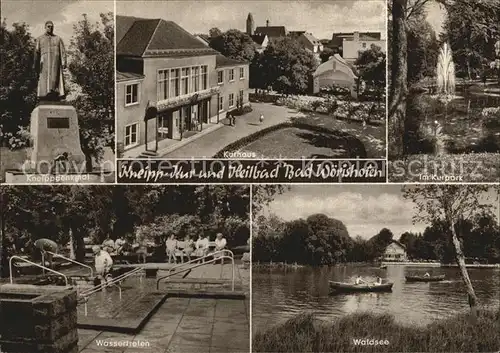 Bad Woerishofen Waldsee Kurpark Kurhaus Kat. Bad Woerishofen