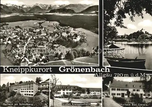 Groenenbach Bad Kneippkurheim Kurheim Bad Clevers  Kat. Bad Groenenbach