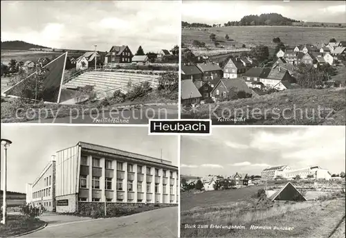 Heubach Thueringen Erholungsheim Hermann Duncker Freilichtbuehne  Kat. Hildburghausen